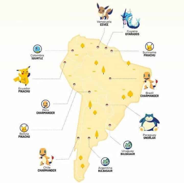 The most famous Pokemon in South America